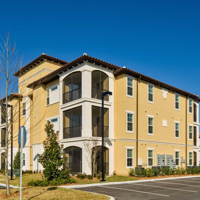 Douglas Grand at Westside Three-Story Building with Balconies