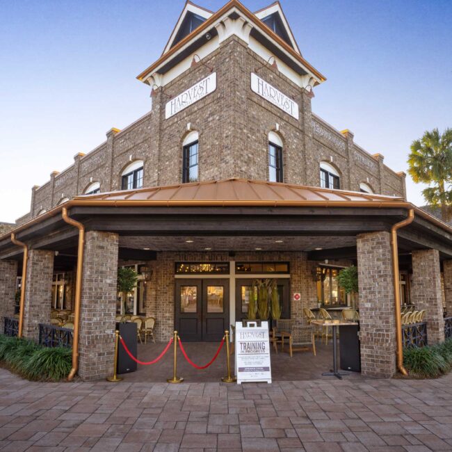 Harvest Restaurant exterior entrance